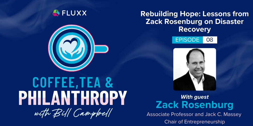 Coffee Tea & Philanthropy Zack Rosenburg header image