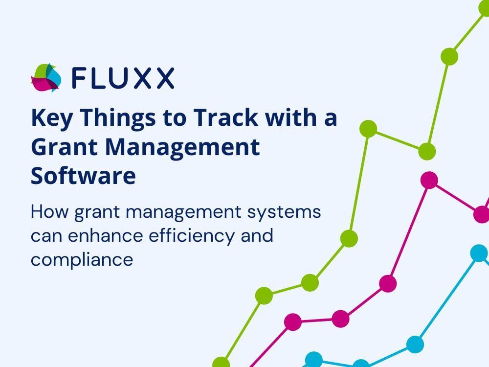 key things to track with grant management software