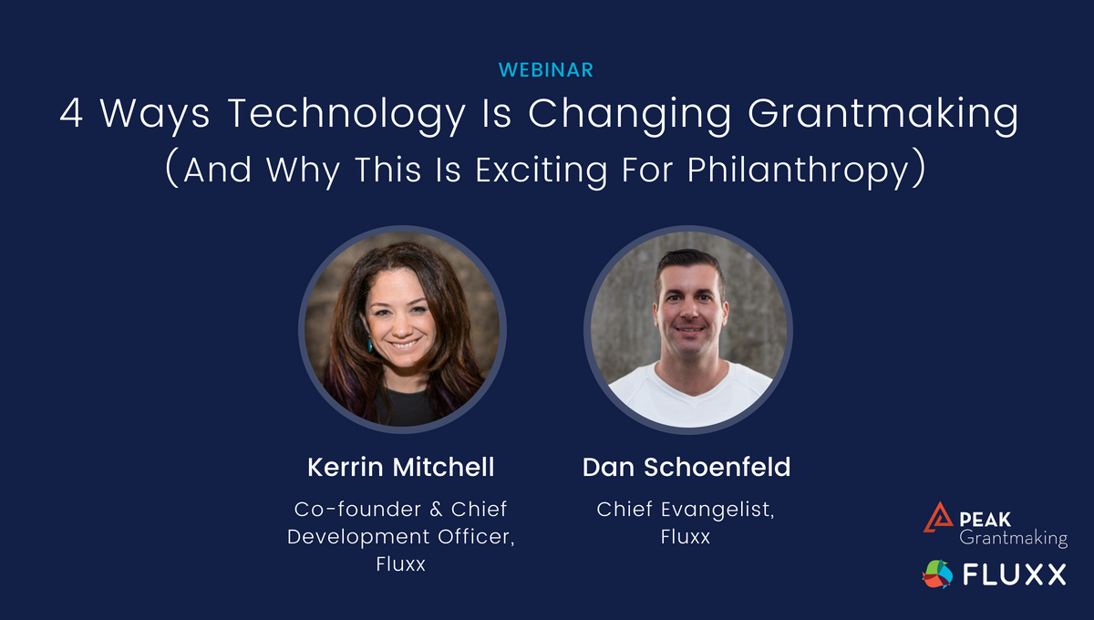 Fluxx Events | Webinars | 4 Ways Technology Is Changing Grantmaking ...